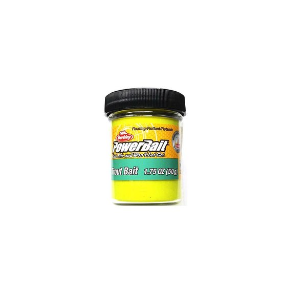 PowerBait Biodegradable Trout Bait Sunshine Yellow